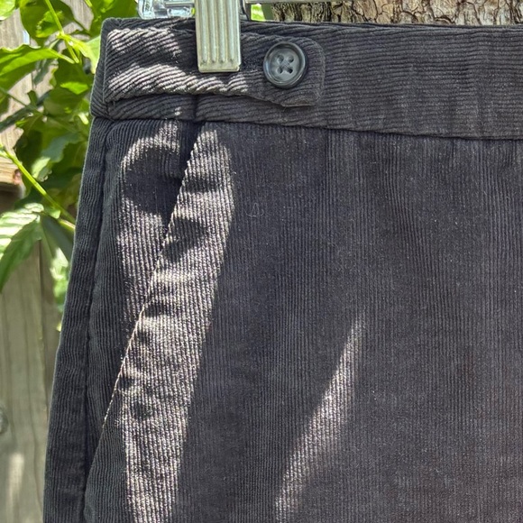 Banana Republic Factory Dark Grey Corduroy Skirt Size 2 - Picture 4 of 8